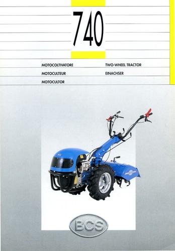 Bcs motocoltivatore 740 - ",