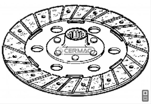 Disco frizione rigido - , per